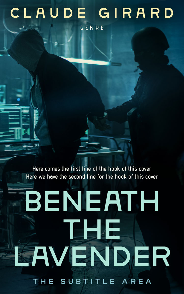 2D view of Premade Mystery & Thriller & Suspense Book Cover - Firefly