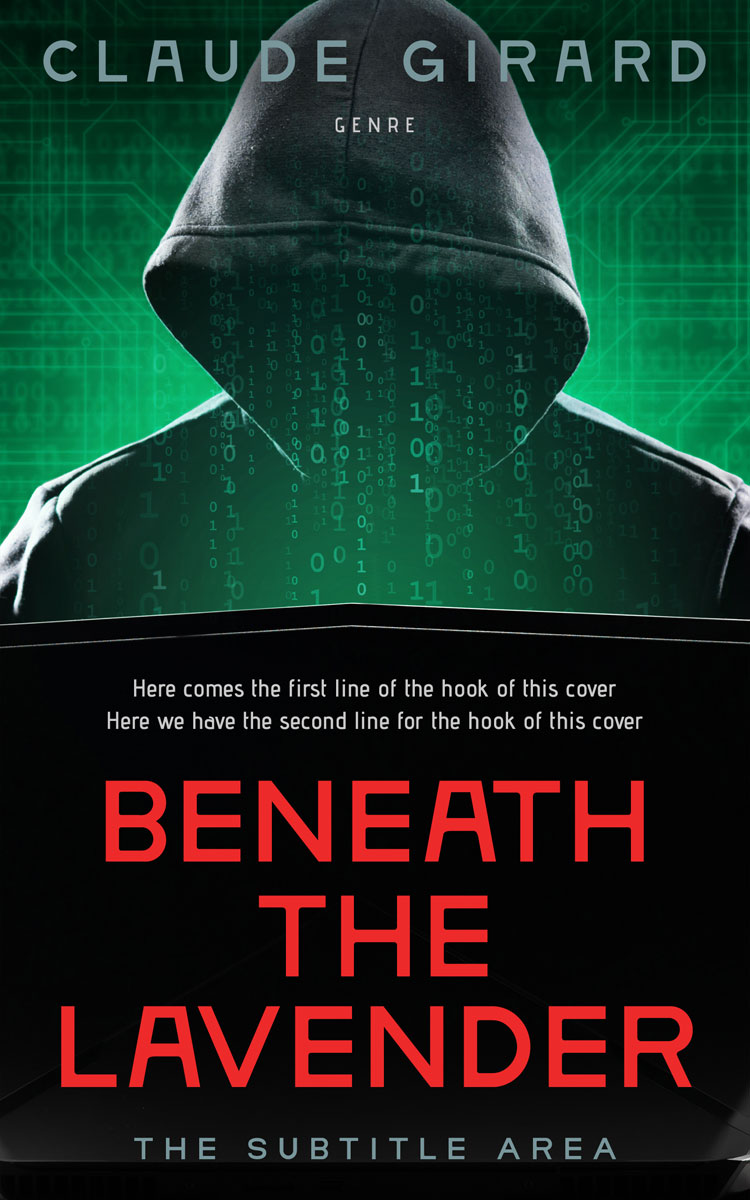 2D view of Premade Mystery & Thriller & Suspense Book Cover - Aztec