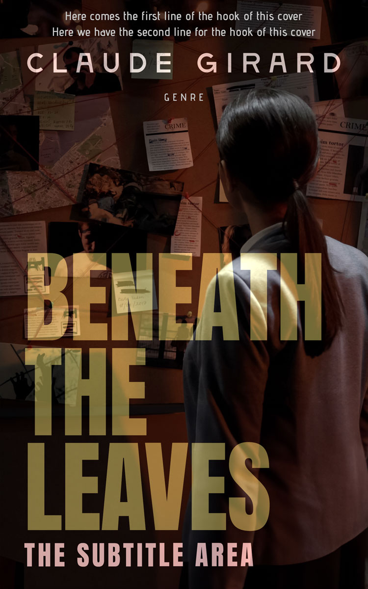 2D view of Premade Mystery & Thriller & Suspense Book Cover - Night Rider