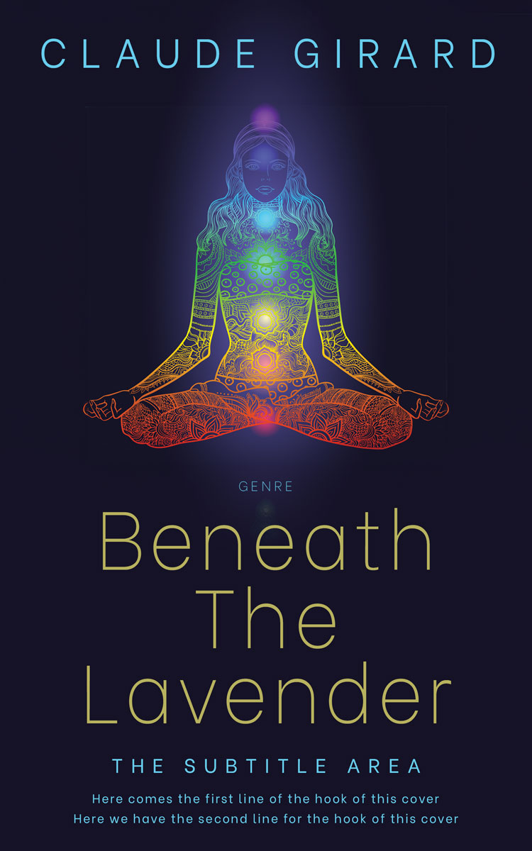 2D view of Premade Health & Mind & Body Book Cover - Mirage