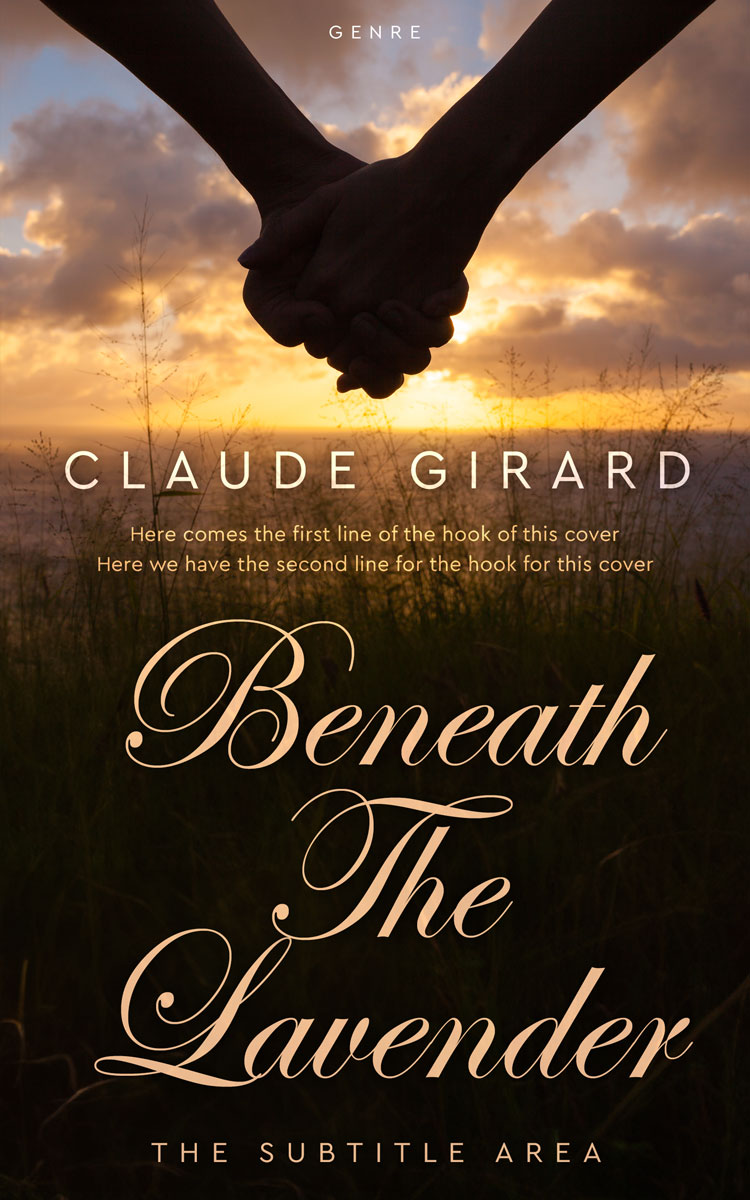 2D view of Premade Romance Book Cover - Eternity