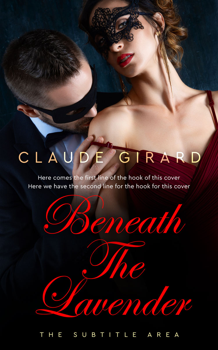 2D view of Premade Erotica Book Cover - My Pink