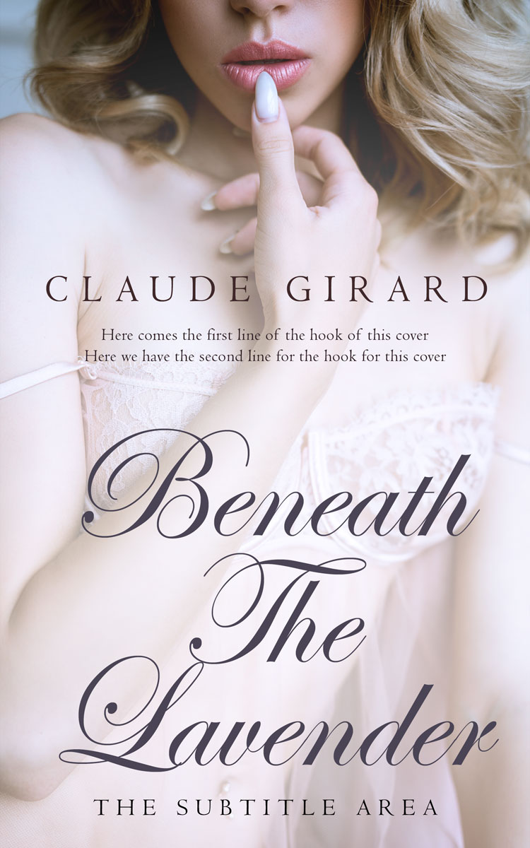 2D view of Premade Erotica Book Cover - Bon Jour