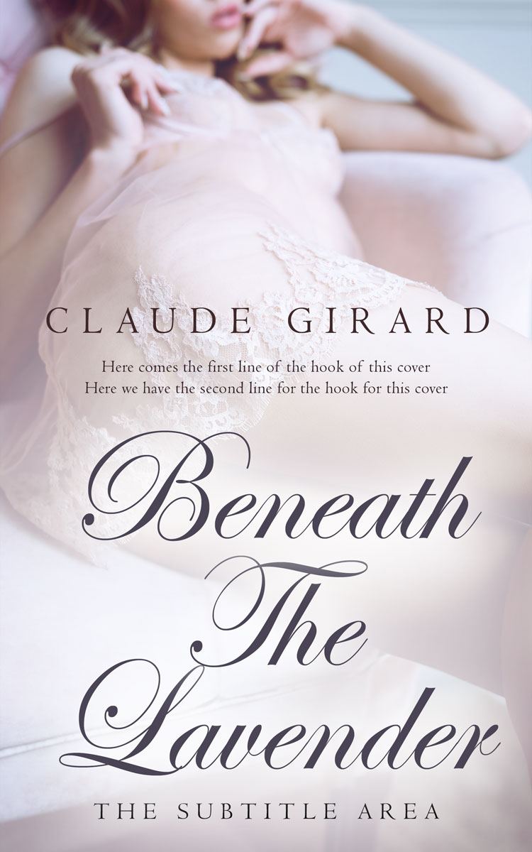 2D view of Premade Erotica Book Cover - Bon Jour