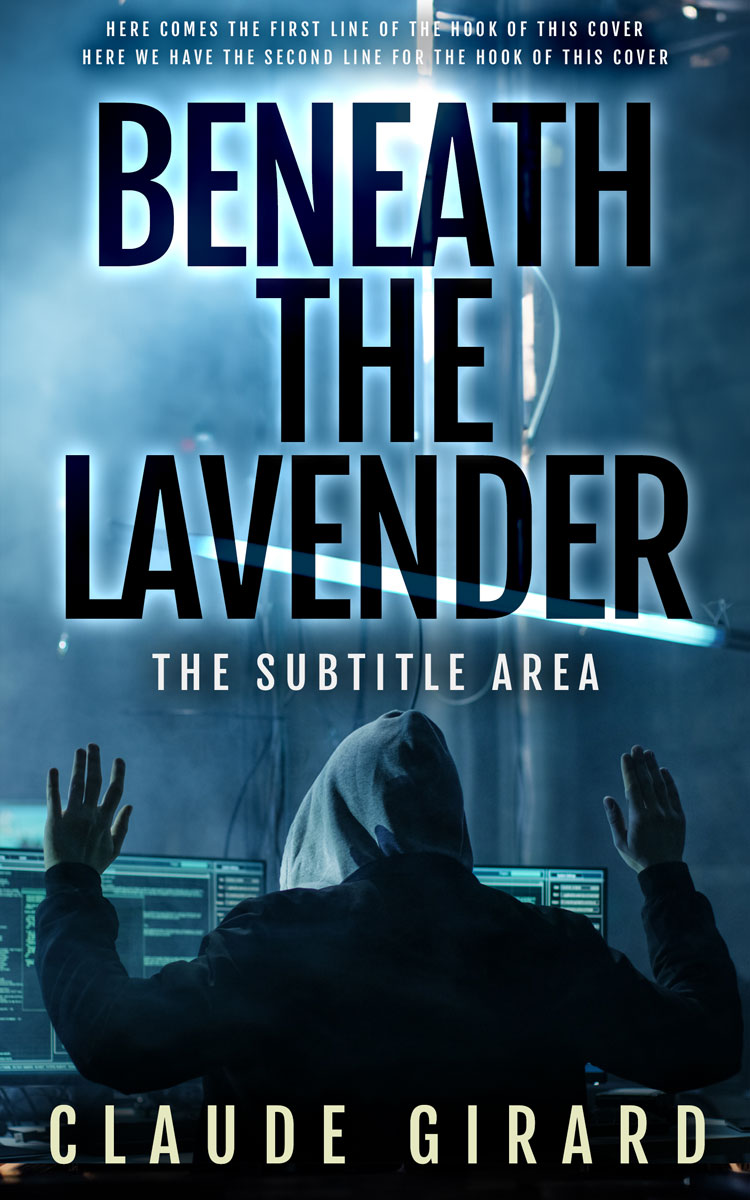 2D view of Premade Mystery & Thriller & Suspense Book Cover - Firefly