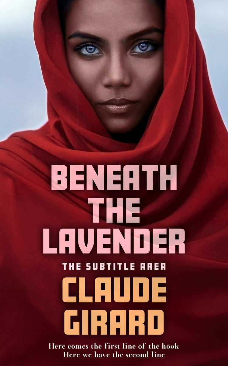 2D view of Premade Romance Book Cover - Heath