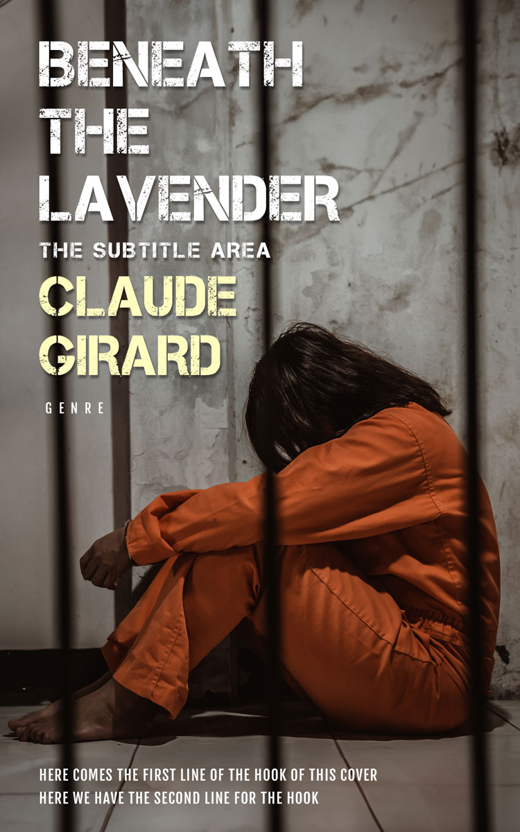 2D view of Premade Mystery & Thriller & Suspense Book Cover - Pine Cone