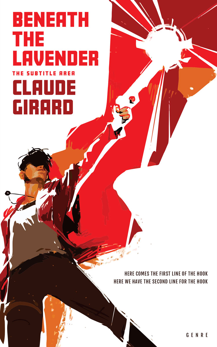 2D view of Premade Romance Book Cover - Sambuca