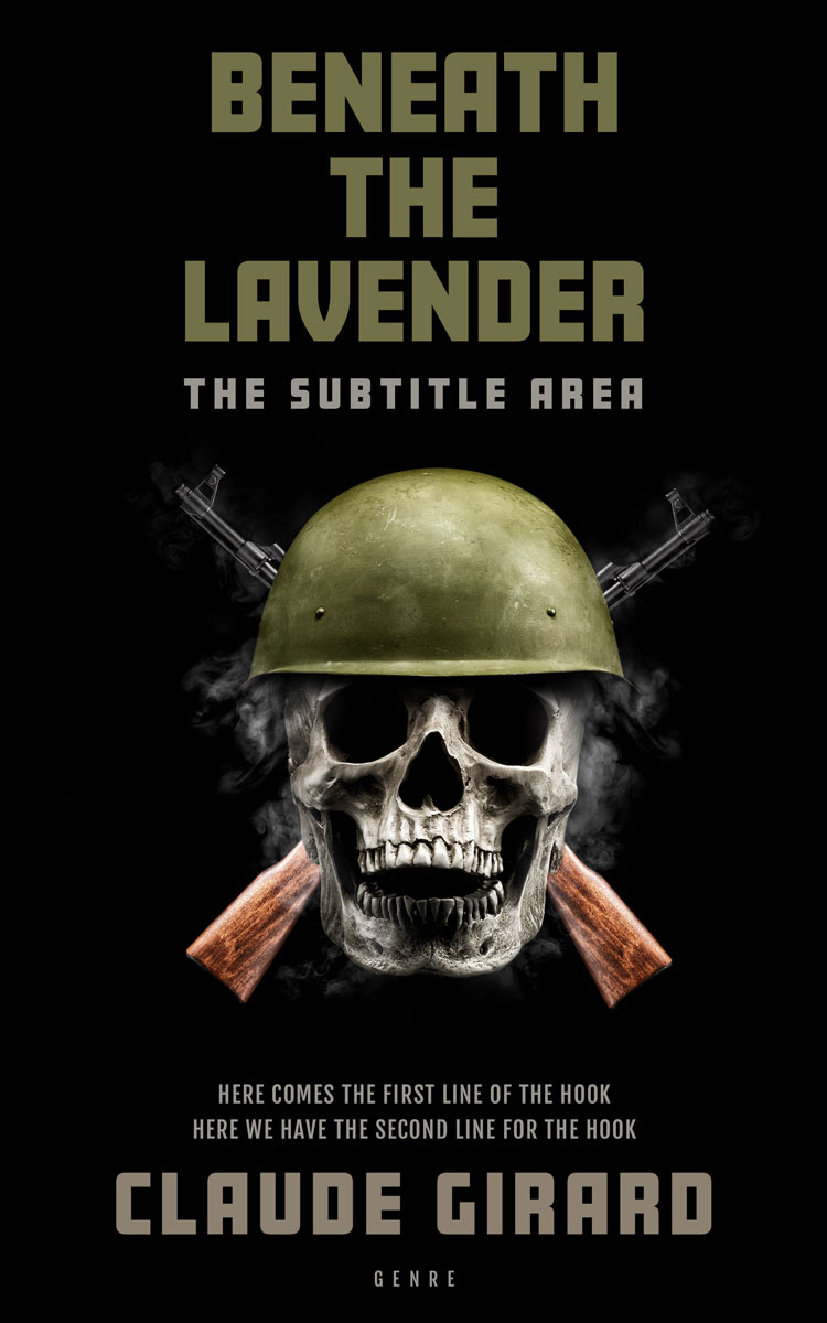 2D view of Premade Mystery & Thriller & Suspense Book Cover - Rangoon Green