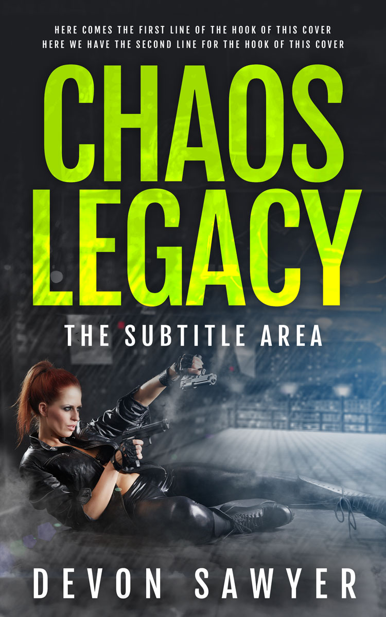 2D view of Premade Mystery & Thriller & Suspense Book Cover - Shark