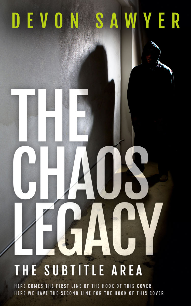 2D view of Premade Mystery & Thriller & Suspense Book Cover - Zeus