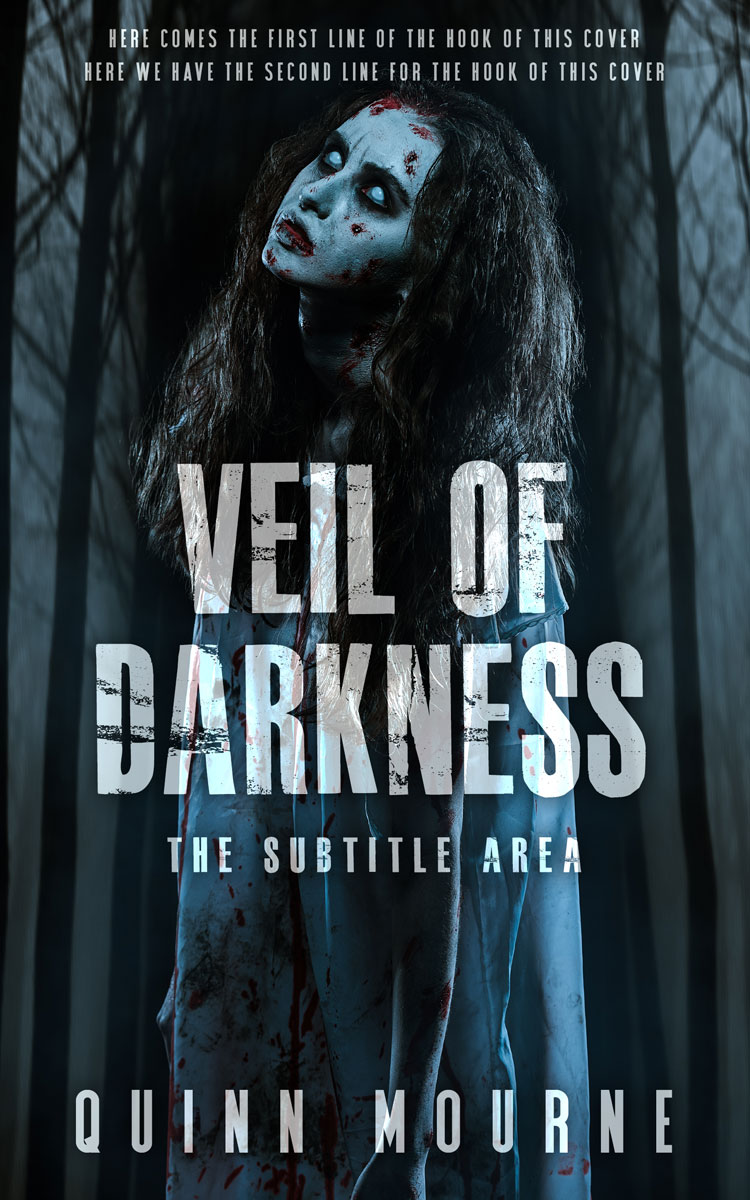 2D view of Premade Horror Book Cover - Bunker