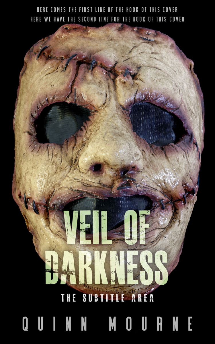 2D view of Premade Horror Book Cover - Coral Reef