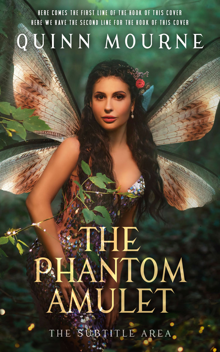 2D view of Premade Fantasy Book Cover - Rangitoto