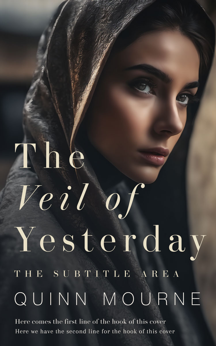 2D view of Premade Historical Book Cover - Mine Shaft