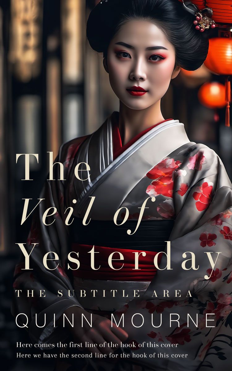 2D view of Premade Historical Book Cover - Thunder