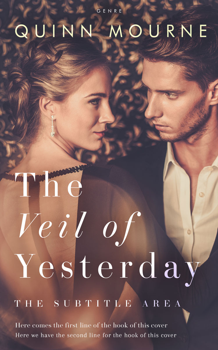 2D view of Premade Romance Book Cover - Matterhorn