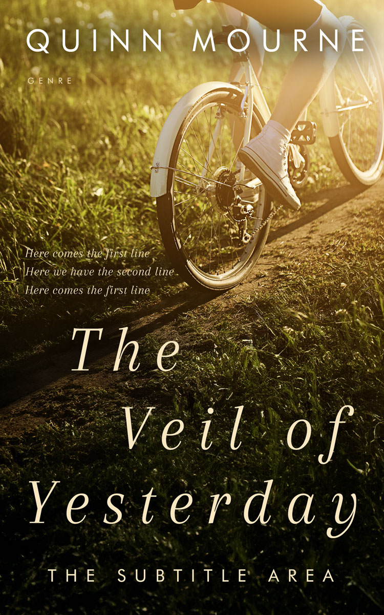 2D view of Premade Teen & Young Adult Book Cover - Laser