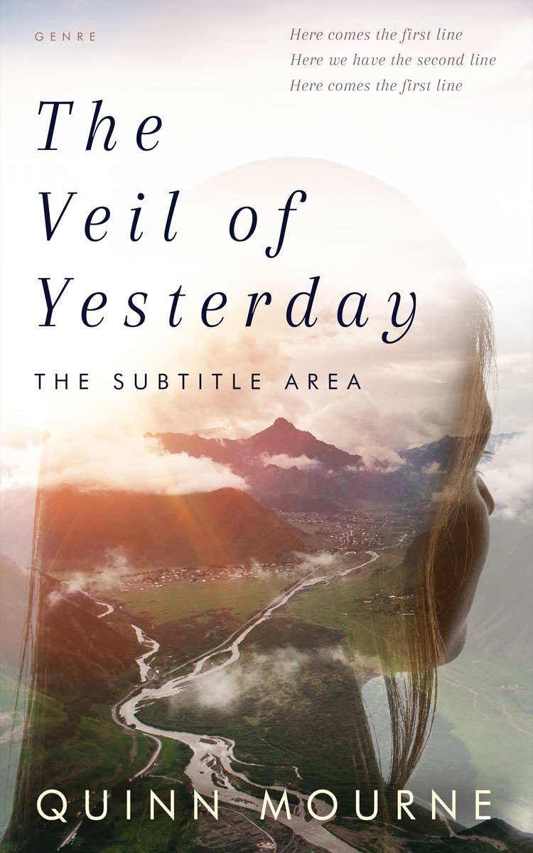 2D view of Premade Teen & Young Adult Book Cover - Pearl Bush