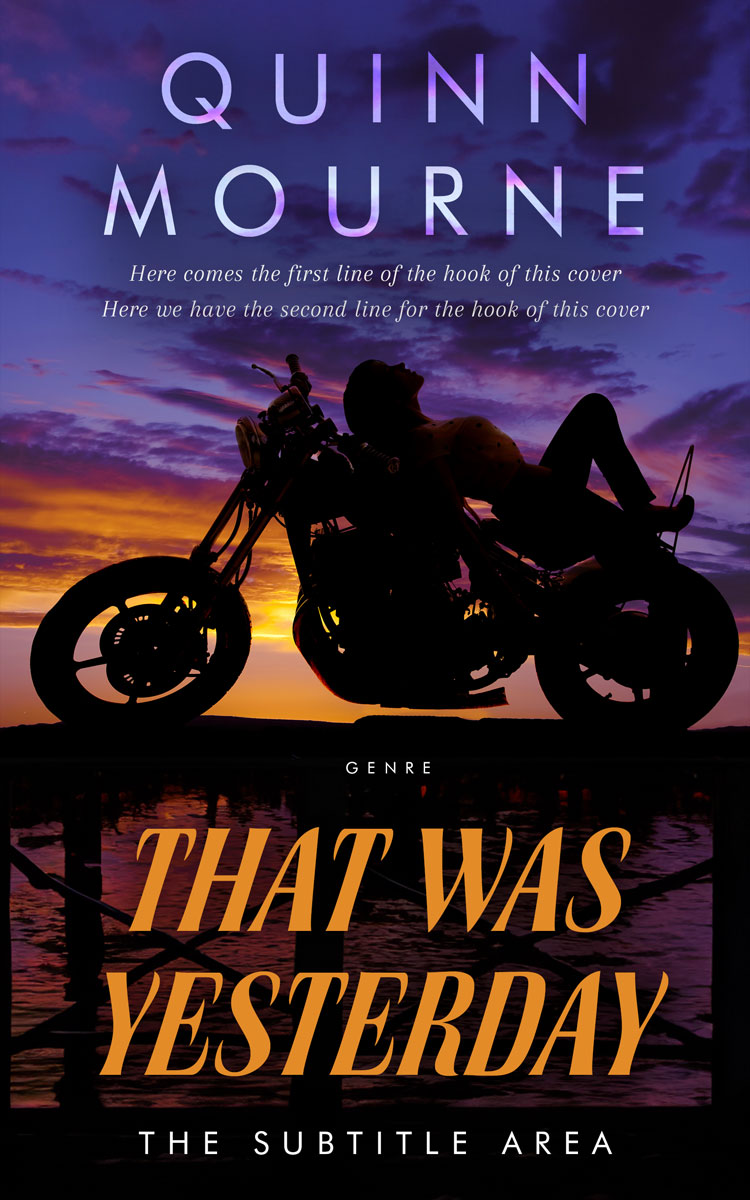 2D view of Premade Health & Mind & Body Book Cover - Mirage