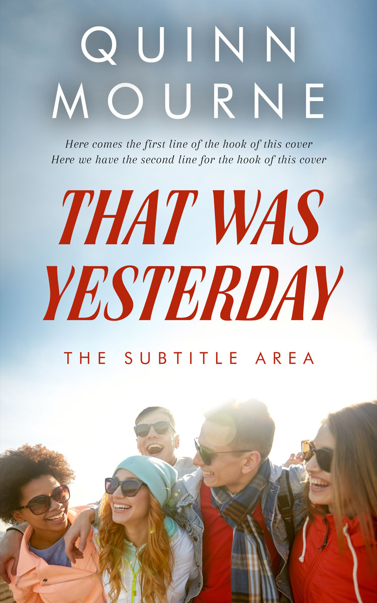 2D view of Premade Teen & Young Adult Book Cover - Loblolly