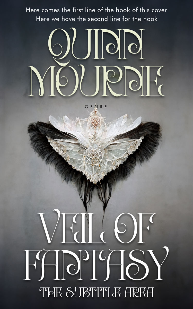 2D view of Premade Fantasy Book Cover - Cape Cod