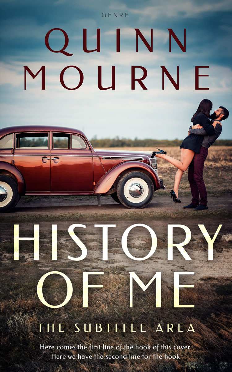 2D view of Premade Erotica Book Cover - Dune