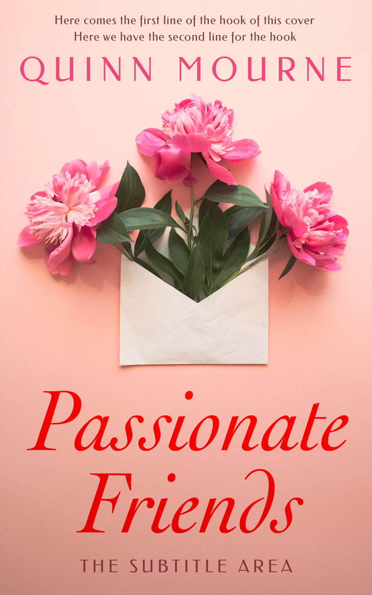 2D view of Premade Romance Book Cover - Mandys Pink