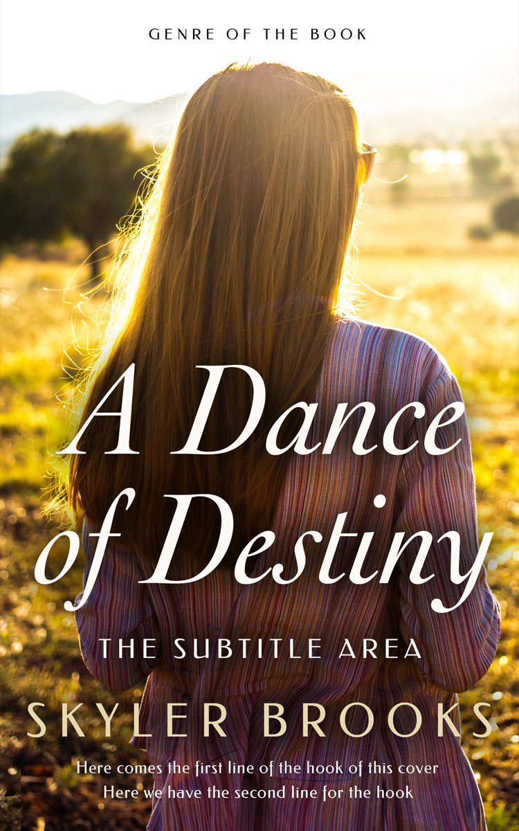 2D view of Premade Literary Fiction Book Cover - Putty