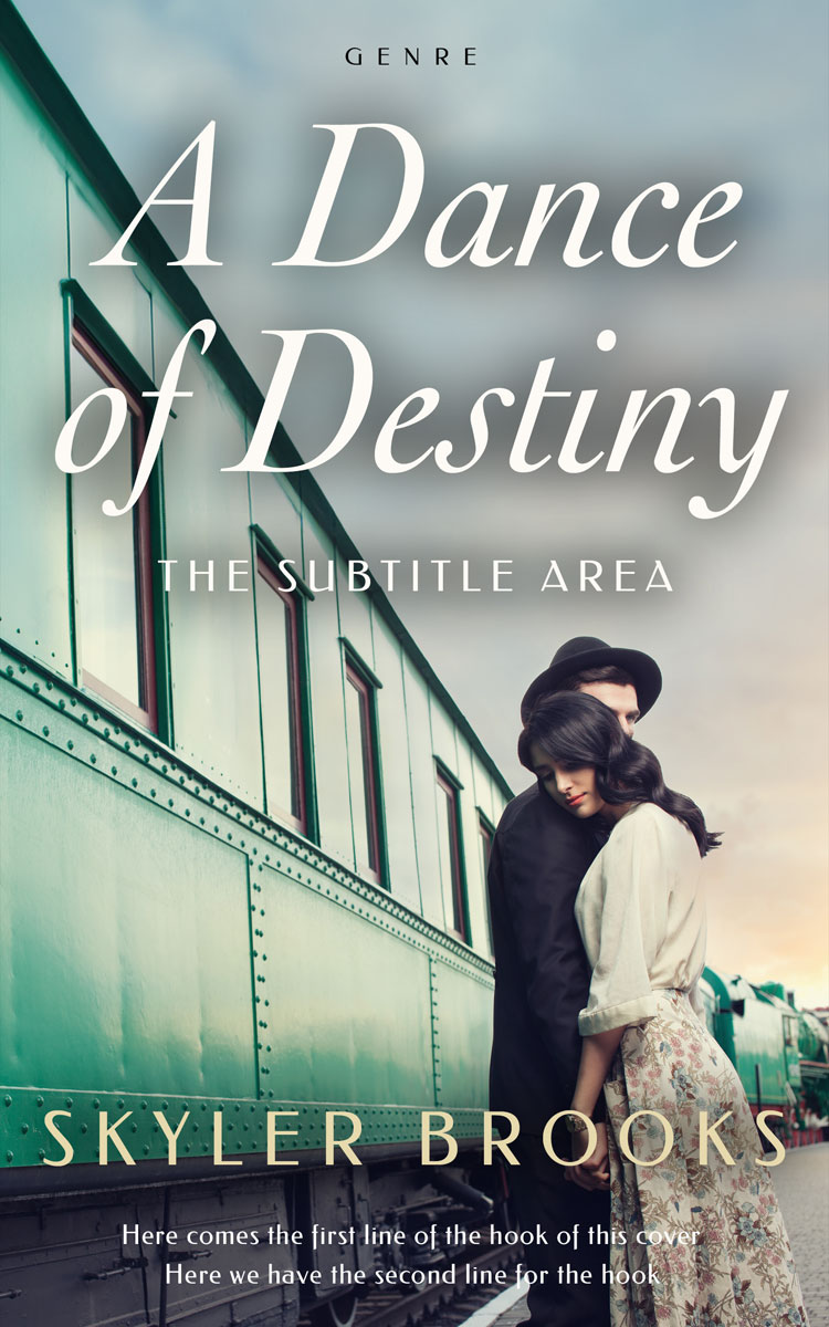 2D view of Premade Historical Book Cover - Green Spring