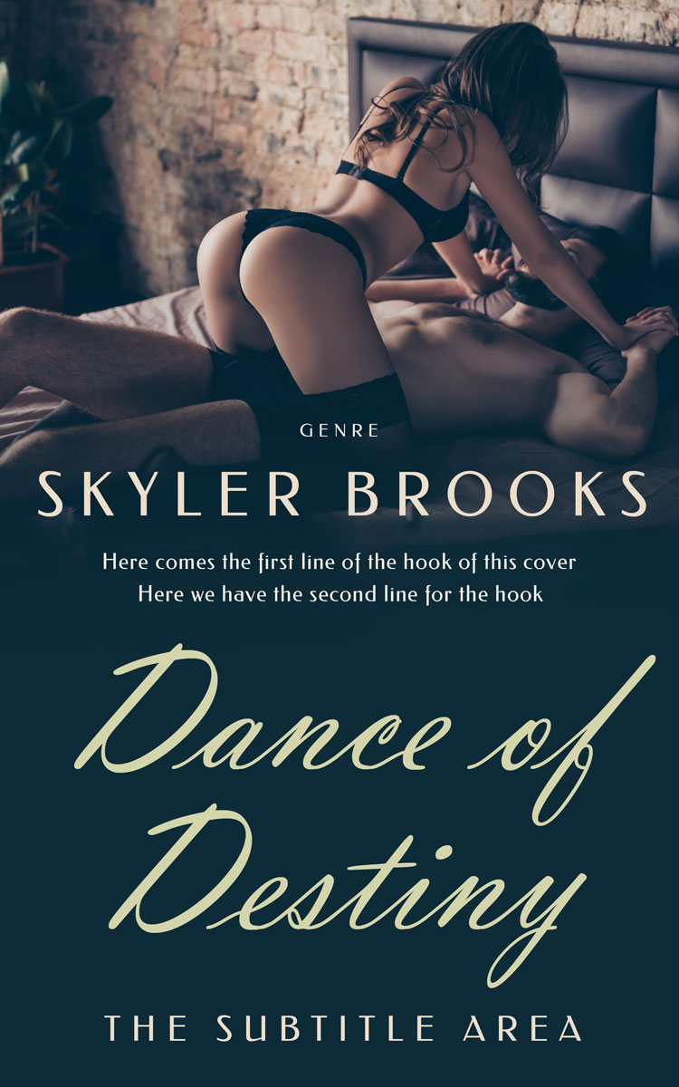 2D view of Premade Erotica Book Cover - Gable Green