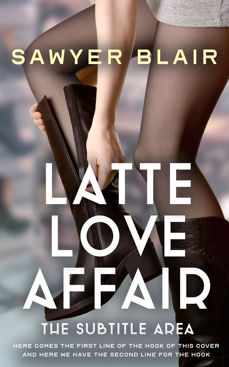 2D view of Premade Business Book Cover - Sandstone