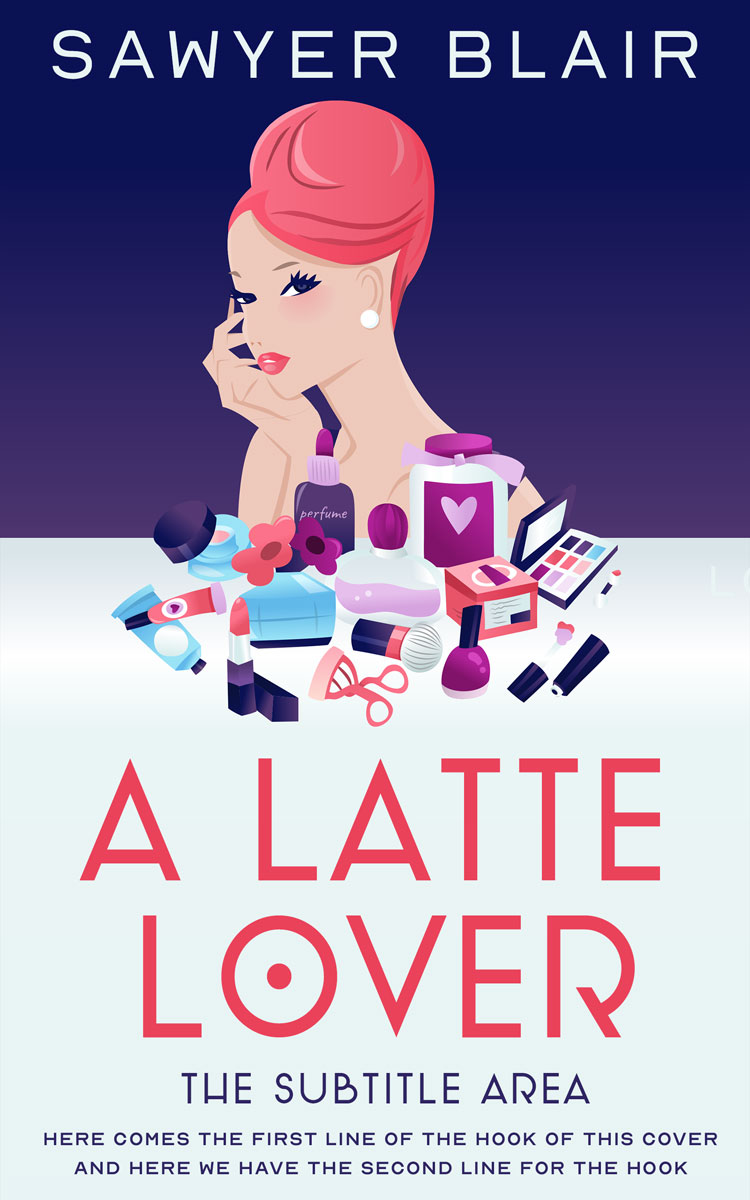 2D view of Premade Chick Lit Book Cover - Valhalla