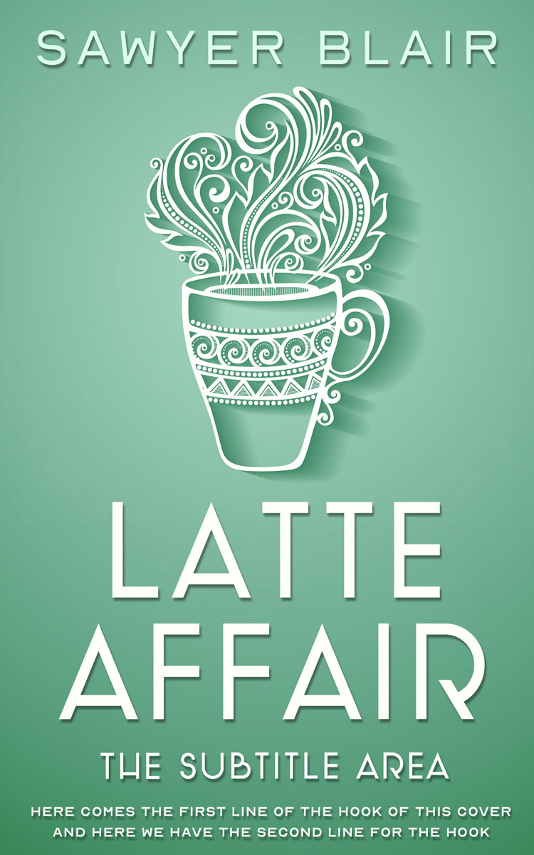 2D view of Premade Poetry Book Cover - Acapulco