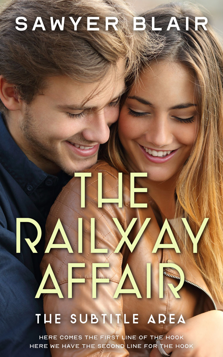 2D view of Premade Romance Book Cover - Spicy Mix