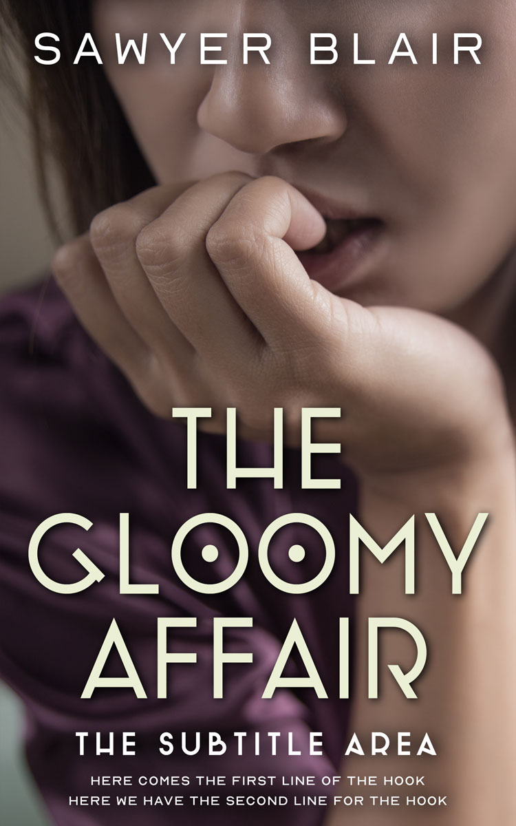 2D view of Premade Teen & Young Adult Book Cover - Woody Brown