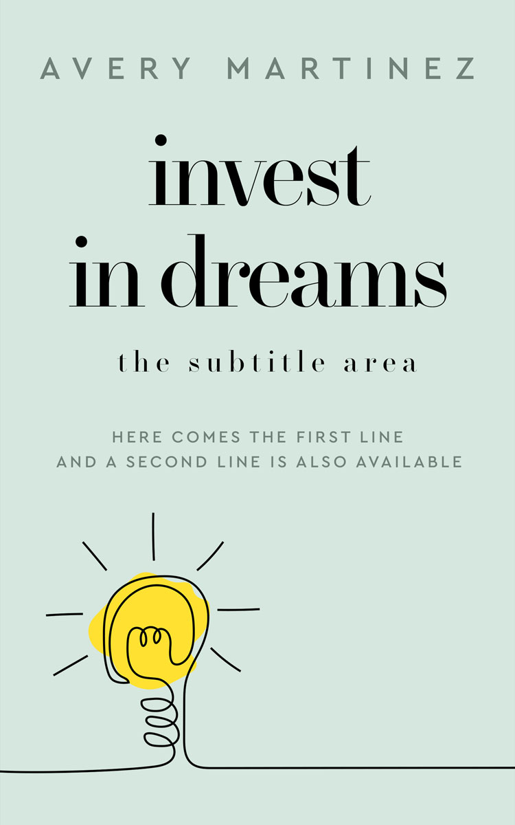 2D view of Premade Business Book Cover - Paris White