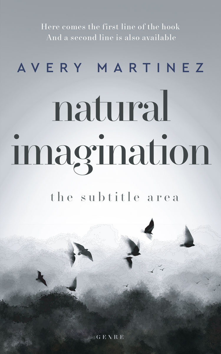 2D view of Premade Nature Book Cover - Loblolly