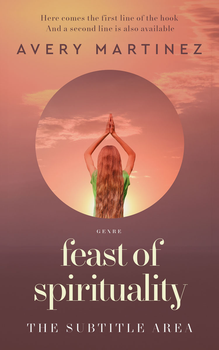 2D view of Premade Health & Mind & Body Book Cover - Au Chico