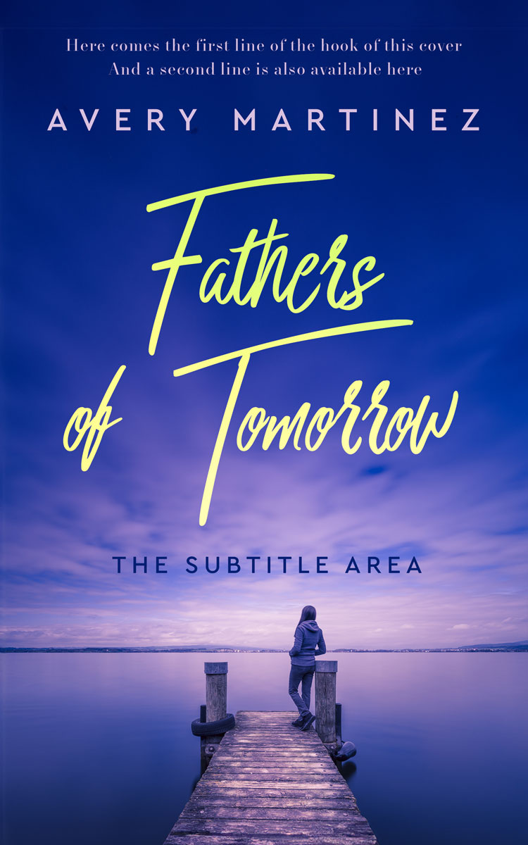 2D view of Premade Teen & Young Adult Book Cover - Bay Of Many