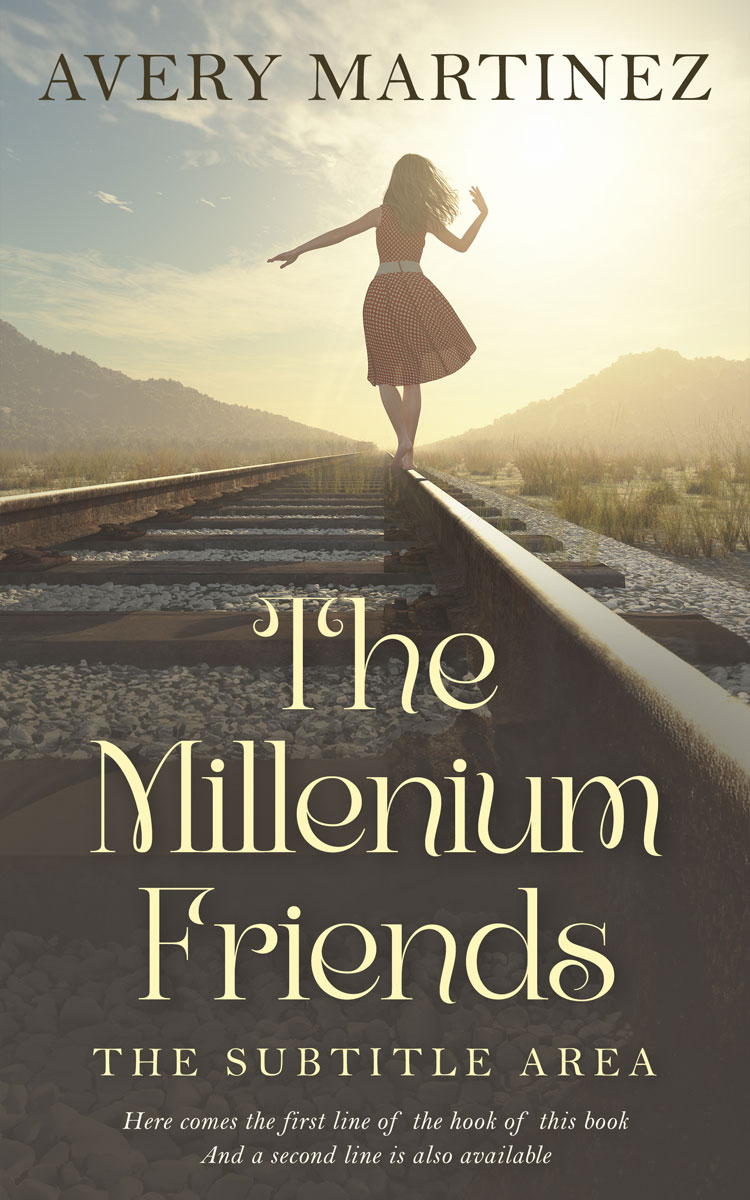 2D view of Premade Teen & Young Adult Book Cover - Aths Special