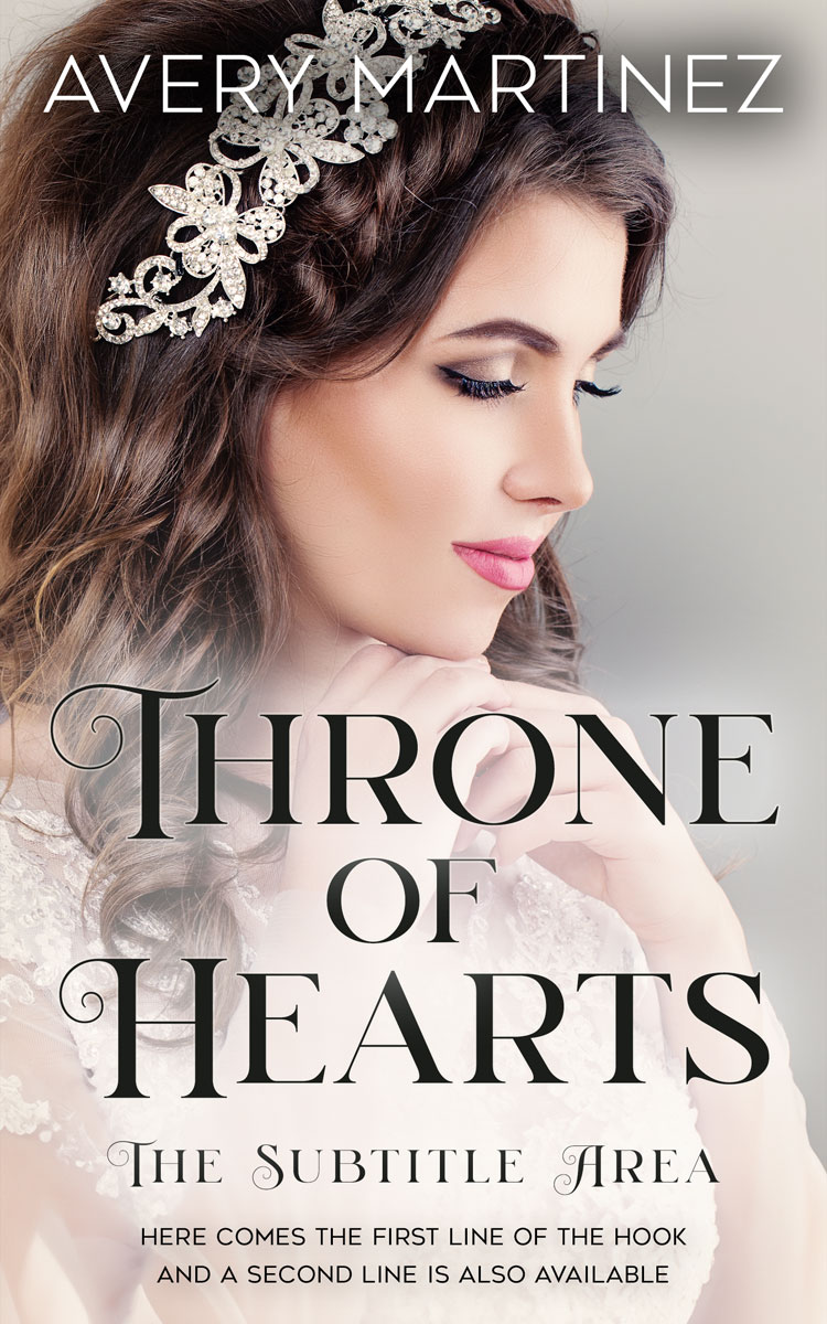 2D view of Premade Romance Book Cover - Wafer