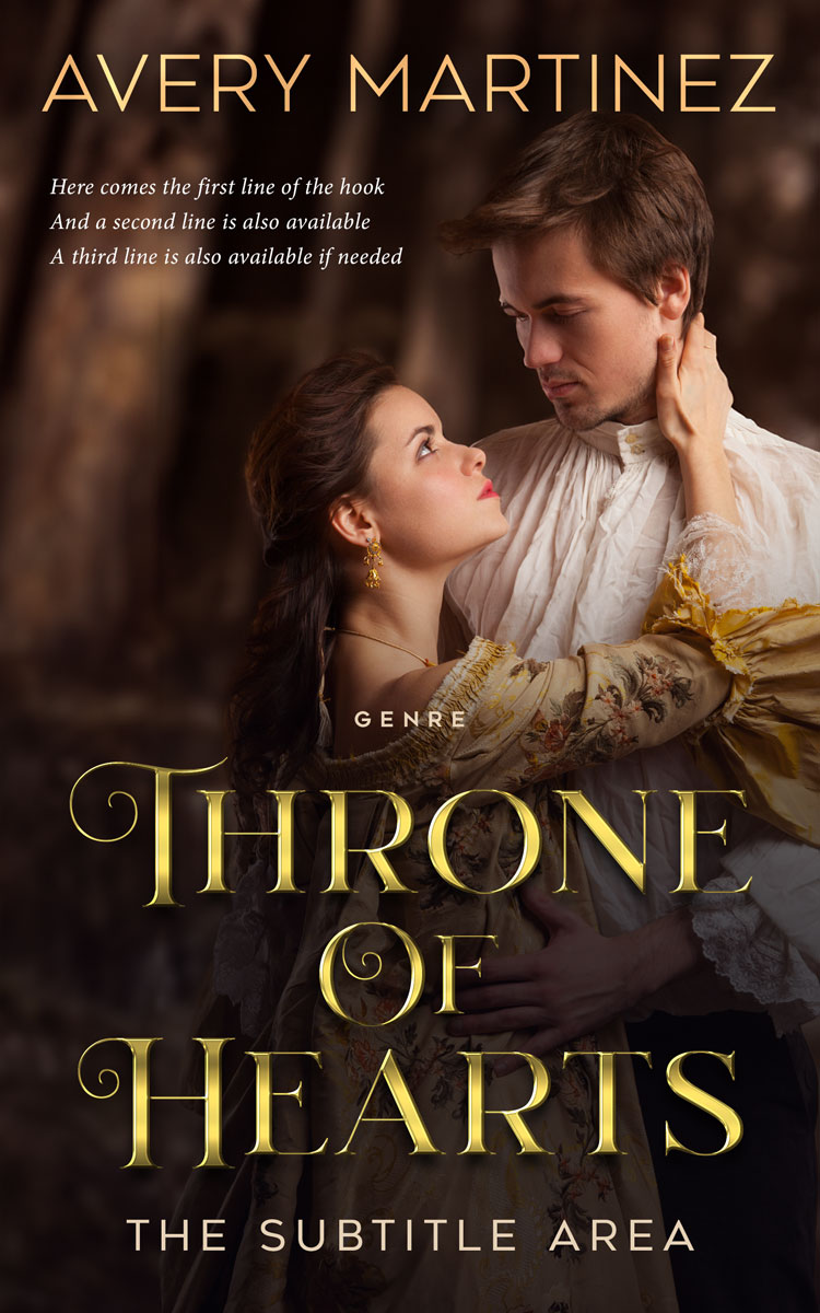 2D view of Premade Romance Book Cover - Night Rider