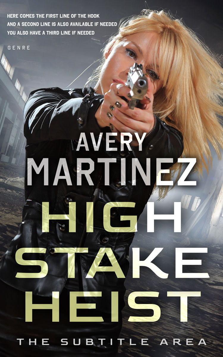 2D view of Premade Mystery & Thriller & Suspense Book Cover - Mine Shaft