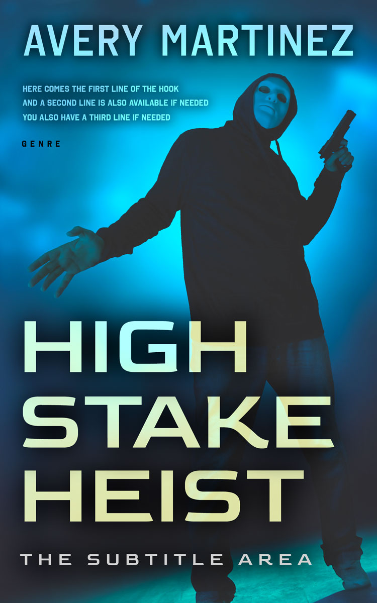 2D view of Premade Mystery & Thriller & Suspense Book Cover - Gable Green