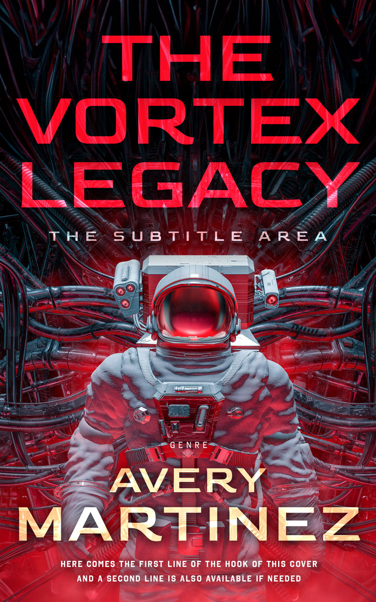 2D view of Gondola #30318 - Premade Science Fiction Book Cover