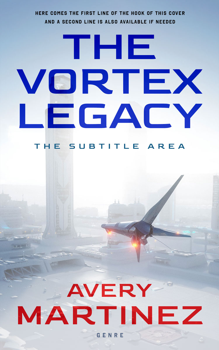 2D view of Geyser #30333 - Premade Science Fiction Book Cover