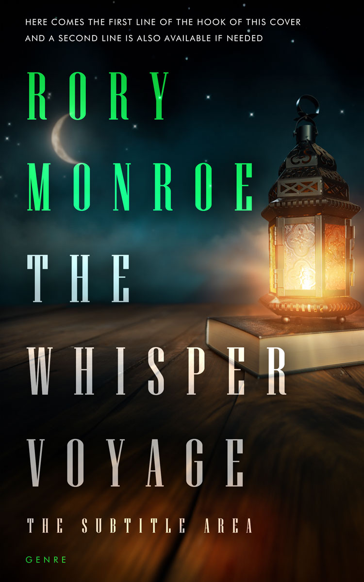 2D view of Premade Religion & Spirituality Book Cover - Heavy Metal