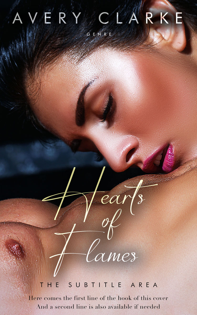 2D view of Premade Erotica Book Cover - Sandal