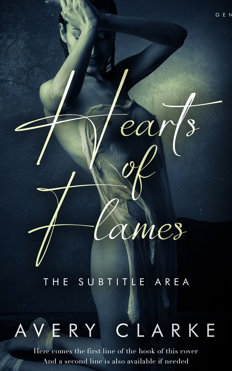 2D view of Premade Erotica Book Cover - Mirage